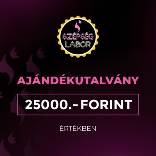 Ajándékutalvány 25000 Ft (csak előreutalásos fizetés esetén)
