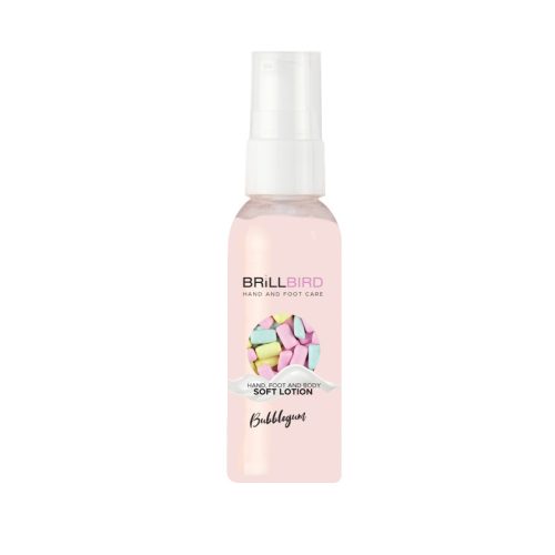 BrillBird Bubblegum - Kéz- és lábápoló krém - Soft lotion 50ml