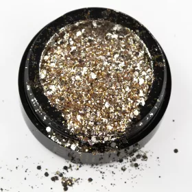 BrillBird Díszítő Flitter - gold