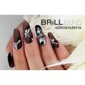 BrillBird Időpontkártya - fekete