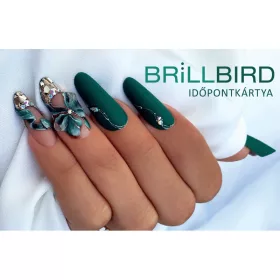 BrillBird Időpontkártya - Matt zöld