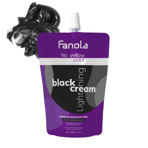 Fanola No Yellow Black szőkítő krém 500g