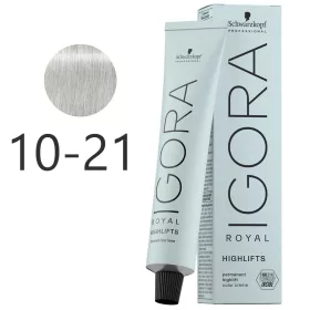   Schwarzkopf Igora Royal Highlifts krémhajfesték 60ml - 10-21