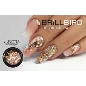 BrillBird Időpontkártya - Flitter