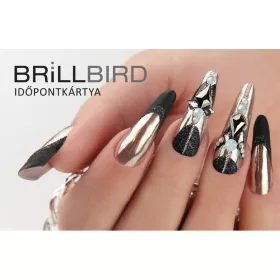 BrillBird Időpontkártya - Chrome ezüst 2021/2