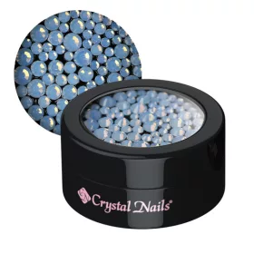 Crystal Nails  Opál strasszkő vegyes méretekben - blue