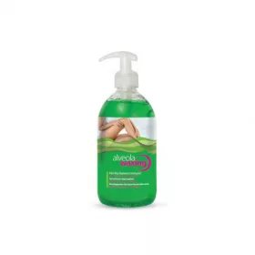   Alveola Waxing Nyugtató zselé világoszöld gyantázás után 300ml
