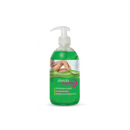 Alveola Waxing Nyugtató zselé világoszöld gyantázás után 300ml