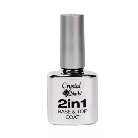 Crystal Nails 2in1 - Alapozó és fedőlakk egyben - 13ml