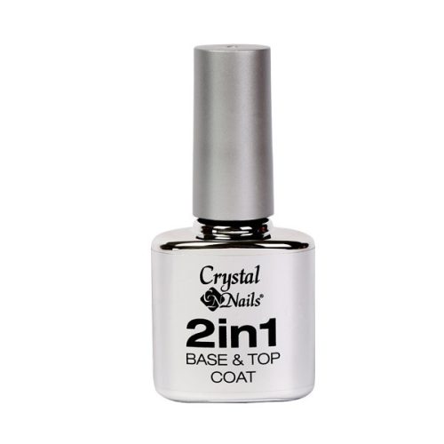 Crystal Nails 2in1 - Alapozó és fedőlakk egyben - 13ml