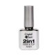 Crystal Nails 2in1 - Alapozó és fedőlakk egyben - 13ml