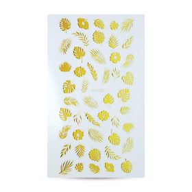   Crystal Nails köröm matrica (DP2026-gold) tropical vacation