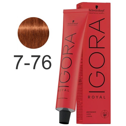 Schwarzkopf Igora Royal krémhajfesték 60ml - 7-76