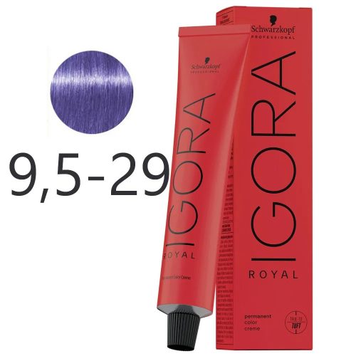 Schwarzkopf Igora Royal krémhajfesték 60ml - 9,5-29
