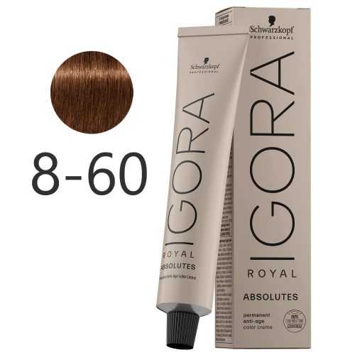 Schwarzkopf Igora Royal Absolutes krémhajfesték 60ml - 8-60