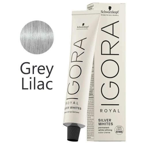 Schwarzkopf Igora Royal Absolutes Silver Whites krémhajfesték 60ml - Grey Lilac