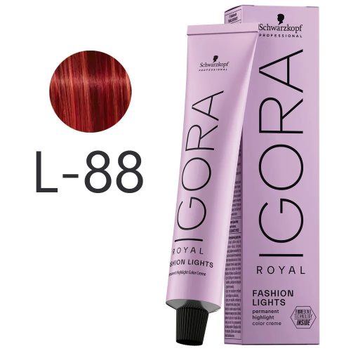 Schwarzkopf Igora Royal Fashion Lights krémhajfesték 60ml - L-88