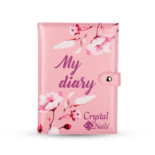 Crystal Nails naptárborító - Rózsaszín virágos (limitált)