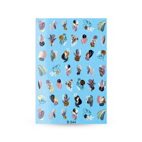 Crystal Nails köröm matrica - pastel visuals