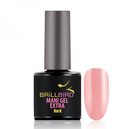 BrillBird Mani Gel Extra Hard 8 ml - Saját köröm erősítő gél lakk alap