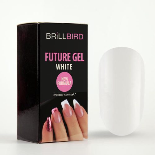 BrillBird Future Gel White /Polygel Akril Zselé/ 30g - Megújult formula!