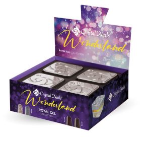 Wonderland Crystal Nails Royal Gel készlet (4x4,5ml)