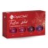 Festive Red Crystal Nails 3 STEP CrystaLac készlet (4x4ml)