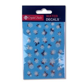 Crystal Nails köröm matrica - fénylő hókristály