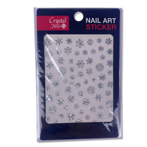 Crystal Nails köröm matrica (910) - fagyos hókristályok