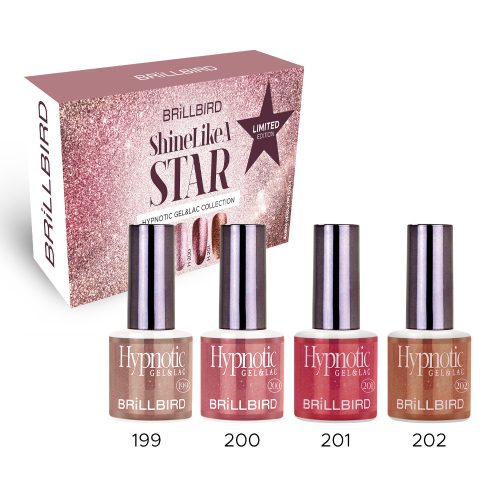 BrillBird Shine like a star Hypnotic Gél Lakk Készlet - Limitált kiadás!