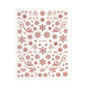   BrillBird Körömmatrica 'STZ-G052' Karácsonyi körömmatrica