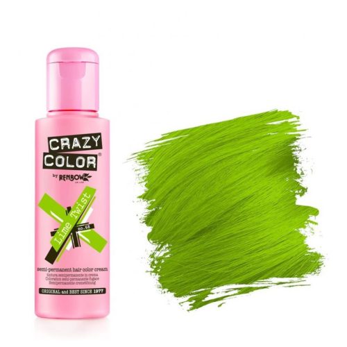Crazy Color Hajszínező krém 100ml - 68 Lime Twist