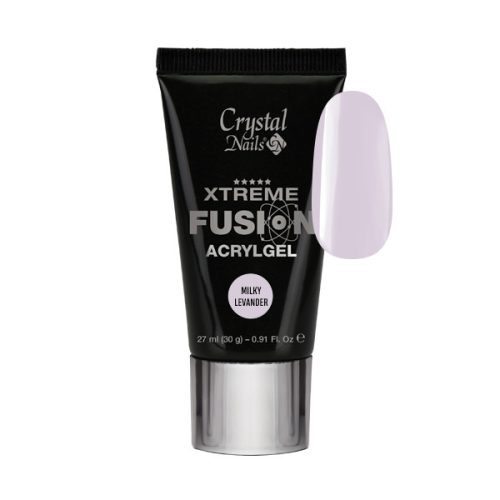 Crystal Nails Xtreme Fusion AcrylGel - Milky Lavender 27ml (30g) 