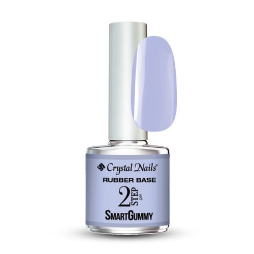 Crystal Nails 2S SmartGummy Rubber base gel - Nr10 Airy Blue 8ml