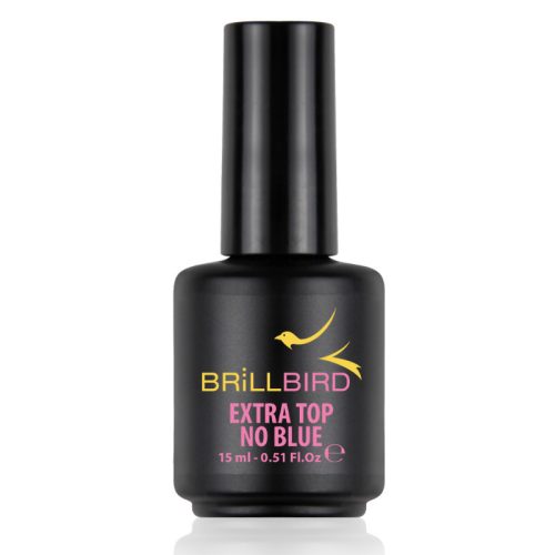 BrillBird Extra Top - No Blue - fixálásmentes, nem kékítő fedőfény 15ml