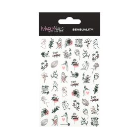 MN vizes köröm matrica - Sensuality (J382)