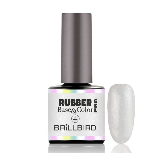 BrillBird Rubber Gel Base&Color - 4 - 8ml