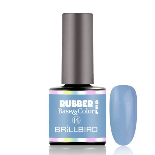 BrillBird Rubber Gel Base&Color - 14 - 8ml