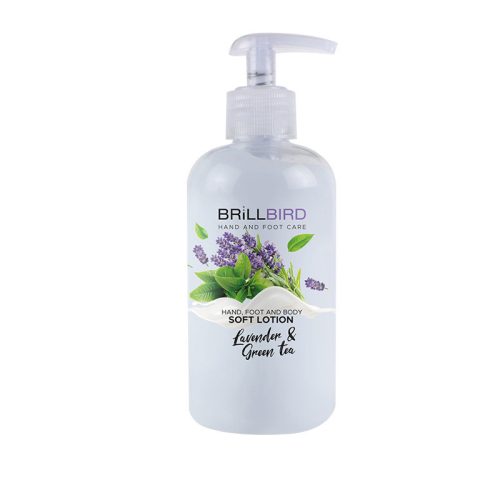 BrillBird Lavender and Green Tea - Kéz- és lábápoló krém - Soft lotion 250ml