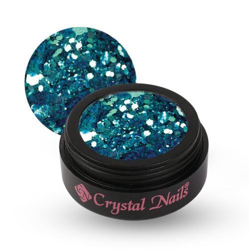 Crystal Nails Mermaid Glitter 4 - Emerald