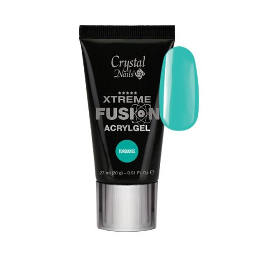 Crystal Nails Xtreme Fusion AcrylGel - Turquoise 27ml (30g)