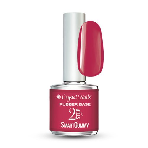 Crystal Nails 2S SmartGummy Rubber base gel - Nr27 Viva Magenta 8ml