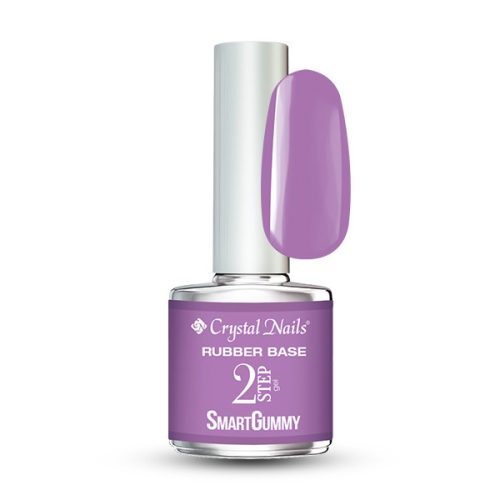 Crystal Nails 2S SmartGummy Rubber base gel - Nr28 Amethyst 8ml