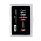 Crystal Nails Xtreme Tip Box - Long Square clear