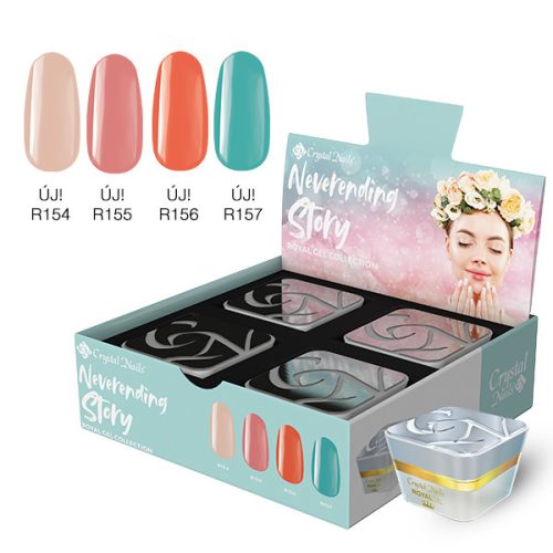 Crystal Nails Neverending Story Royal Gel készlet (4x4,5ml)
