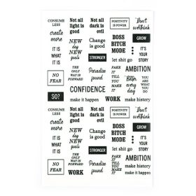 Crystal Nails köröm matrica - hyped up