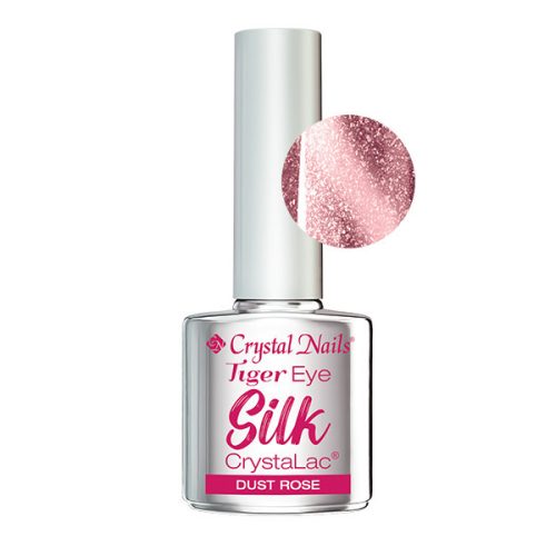 Crystal Nails Tiger Eye Silk CrystaLac - Dust Rose 4ml