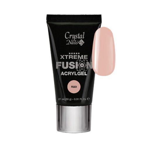Crystal Nails Xtreme Fusion AcrylGel - Peach 27ml (30g)