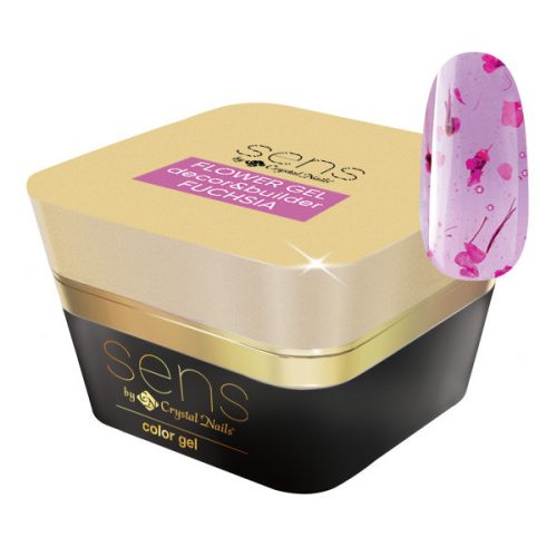 SENS FLOWER decor&builder gel - Fuchsia 5ml