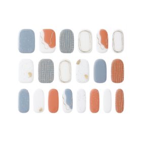 Crystal Nails Gel effect nail laquer strips 3.